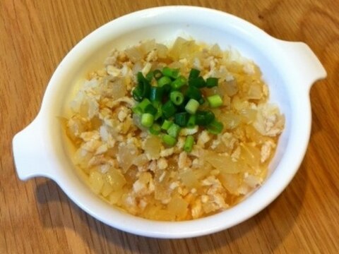 離乳食完了期♪鶏肉&玉葱の丼☆